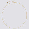 Wholesale S925 Sterling Silver Bead Long Chain Necklace With Geometric Style And Electroplating Process
