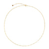 Wholesale S925 Sterling Silver Bead Long Chain Necklace With Geometric Style And Electroplating Process