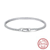 Wholesale S925 Sterling Silver Bracelet Geometric Pattern Electroplated