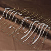 Wholesale S925 Sterling Silver Bracelet With Natural Freshwater Pearls Geometric Design Electroplating For Women