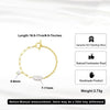 Wholesale S925 Sterling Silver Bracelet With Ot Buckle Splicing Chain And Natural Baroque Pearl Handmade Electroplated Internet Celebrity Minimalist Style For Women