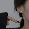 Wholesale S925 Sterling Silver Butterfly Earrings 14K Gold Plated Animal Style