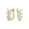 Wholesale S925 Sterling Silver Butterfly Inlaid Zircon Women's Earrings