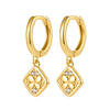 Wholesale S925 Sterling Silver Butterfly Pendant Earrings With Bow Tie Design And Zirconia For Women Small Fresh Pastoral Style Niche Design Sense