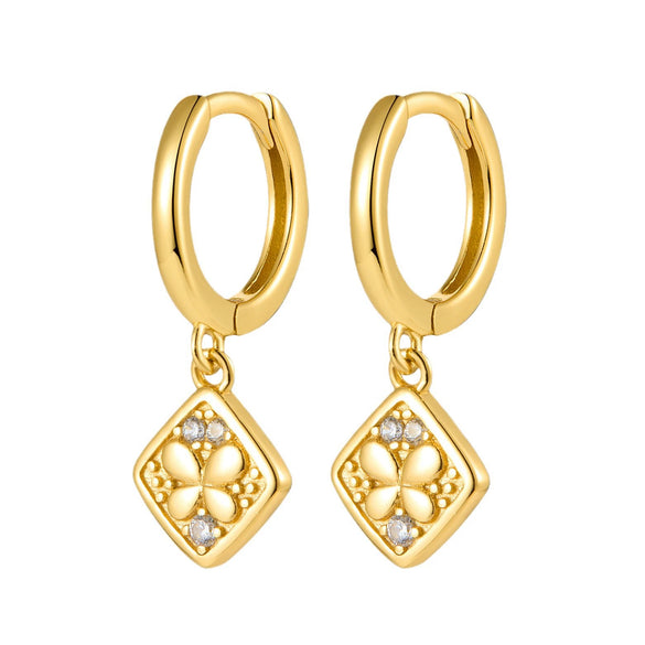 Wholesale S925 Sterling Silver Butterfly Pendant Earrings With Bow Tie Design And Zirconia For Women Small Fresh Pastoral Style Niche Design Sense