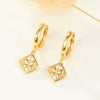 Wholesale S925 Sterling Silver Butterfly Pendant Earrings With Bow Tie Design And Zirconia For Women Small Fresh Pastoral Style Niche Design Sense