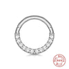 Wholesale S925 Sterling Silver Cartilage Jewelry Nose Ring Ear Clip Auricle Ear Nail With Geometric Design And Environmental Protection Electroplating For Women