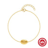 Wholesale S925 Sterling Silver Classic Octagonal Star Diamond Tag Bracelet With Real Gold Electroplating For Women