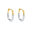 Wholesale S925 Sterling Silver Classic U Shaped Geometric Joker Earring With Electroplating For Women
