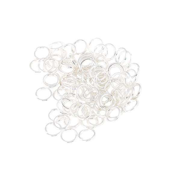 Wholesale S925 Sterling Silver Closed Ring Bracelet Connection Ring Diy Jewelry Accessories With Electroplating