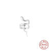 Wholesale S925 Sterling Silver Cold Style Snake Shaped Ear Clip For Women With Electroplating Process