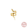 Wholesale S925 Sterling Silver Cold Style Snake Shaped Ear Clip For Women With Electroplating Process