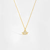 Wholesale S925 Sterling Silver Constellation Necklace With 18K Gold Electroplating And Diamond Design Long Chain Jewelry For Women