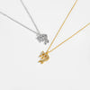 Wholesale S925 Sterling Silver Constellation Necklace With 18K Gold Electroplating And Diamond Design Long Chain Jewelry For Women