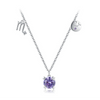 Wholesale S925 Sterling Silver Constellation Scorpio Inlaid Zircon Clavicle Chain For Women Simple Style