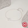 Wholesale S925 Sterling Silver Creative Geometric Diamond Bracelet For Women With Electroplating Treatment Popular And Elegant Hand Jewelry