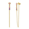 Wholesale S925 Sterling Silver Creative Geometric Electroplated Earrings For Women