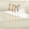Wholesale S925 Sterling Silver Creative Geometric Electroplated Earrings For Women