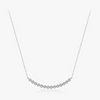 Wholesale S925 Sterling Silver Cross Chain Necklace With Geometric Pattern And Seiko Design For Women
