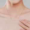 Wholesale S925 Sterling Silver Cross Chain Necklace With Geometric Pattern And Seiko Design For Women