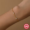 Wholesale S925 Sterling Silver Cross Diamondencrusted Geometric Classic Fashion Electroplated Bracelet For Women