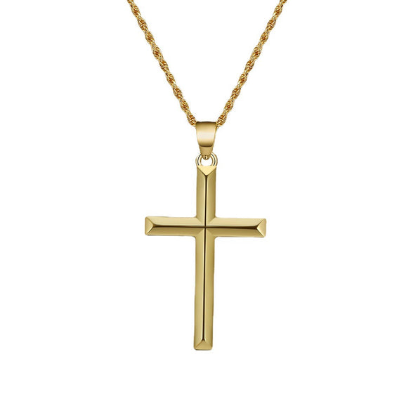 Wholesale S925 Sterling Silver Cross Hiphop Jewelry With Electroplating And Geometric Design