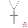 Wholesale S925 Sterling Silver Cross Hiphop Jewelry With Electroplating And Geometric Design
