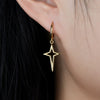 Wholesale S925 Sterling Silver Cross Star Geometric Earrings Electroplated For Women