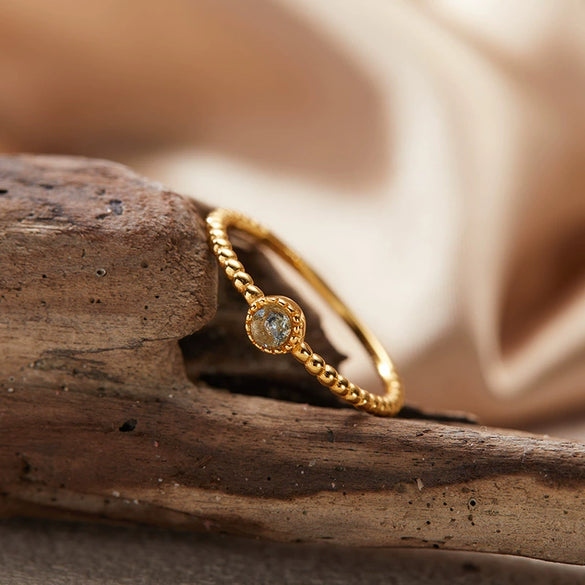 Wholesale S925 Sterling Silver Crystal Ring With Flower And Leaf Pattern Set With Gems For Women