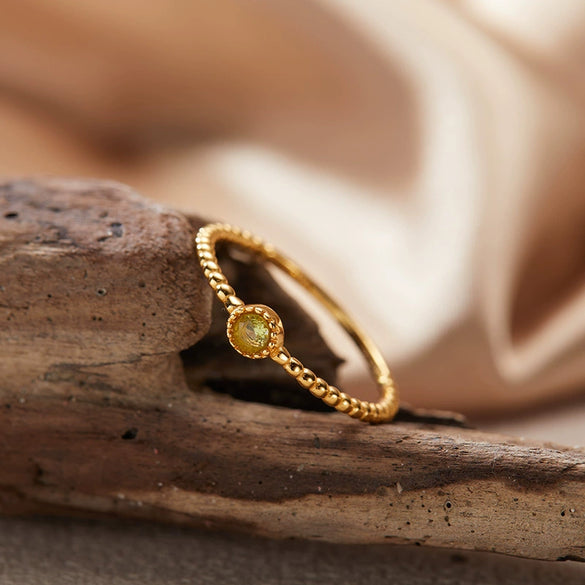 Wholesale S925 Sterling Silver Crystal Ring With Flower And Leaf Pattern Set With Gems For Women