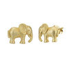 Wholesale S925 Sterling Silver Cute Geometric Animal Baby Elephant Earrings