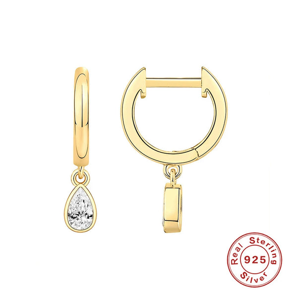 Wholesale S925 Sterling Silver Dagger Cross Devil's Eye Star Moon Pendant Earrings With Geometric Design For Women