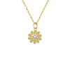 Wholesale S925 Sterling Silver Daisy Flower Necklace Simple Fashion Small Fresh Style