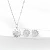 Wholesale S925 Sterling Silver Daisy Flower Necklace Simple Fashion Small Fresh Style