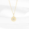 Wholesale S925 Sterling Silver Daisy Flower Necklace Simple Fashion Small Fresh Style