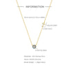 Wholesale S925 Sterling Silver Devil's Eye Cross Ochain Necklace With Electroplating And Geometric Design For Women