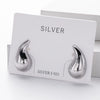 Wholesale S925 Sterling Silver Drop Shape Electroplated Women's Earrings