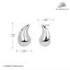 Wholesale S925 Sterling Silver Drop Shape Electroplated Women's Earrings