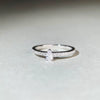 Wholesale S925 Sterling Silver Drop Shape Ring Simple Ins Style Electroplated