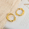 Wholesale S925 Sterling Silver Earrings Natural Style