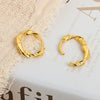 Wholesale S925 Sterling Silver Earrings Natural Style