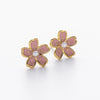 Wholesale S925 Sterling Silver Earrings With Geometric And Flower Patterns Electroplated
