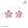 Wholesale S925 Sterling Silver Earrings With Geometric And Flower Patterns Electroplated