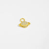 Wholesale S925 Sterling Silver Earrings With Joker Pendant Accessories Electroplated Platinum Or 18K Gold Heart Shaped Pendant Unisex Fashionable