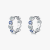 Wholesale S925 Sterling Silver Epoxy Heart Shaped Zircon Earrings For Women Fashionable And Trendy