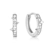 Wholesale S925 Sterling Silver Fashion Star Earrings For Women With Electroplating And Geometric Design