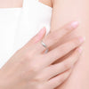 Wholesale S925 Sterling Silver Feather Ring Sculpture Original Design Women's Jewelry