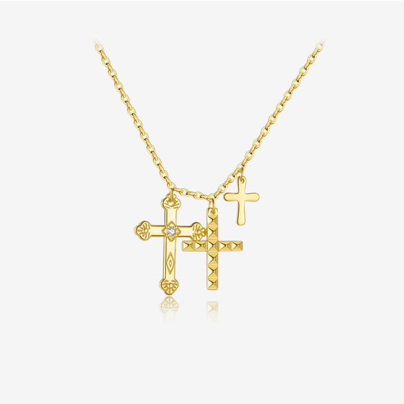 Wholesale S925 Sterling Silver Female Niche Design Sense Clavicle Chain Necklace With Electroplating Process