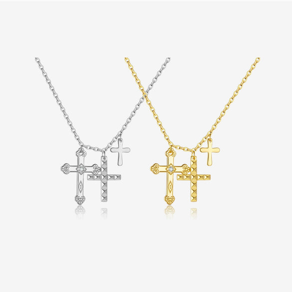 Wholesale S925 Sterling Silver Female Niche Design Sense Clavicle Chain Necklace With Electroplating Process