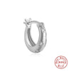 Wholesale S925 Sterling Silver Fivepointed Star Geometric Style Electroplated Earrings For Women